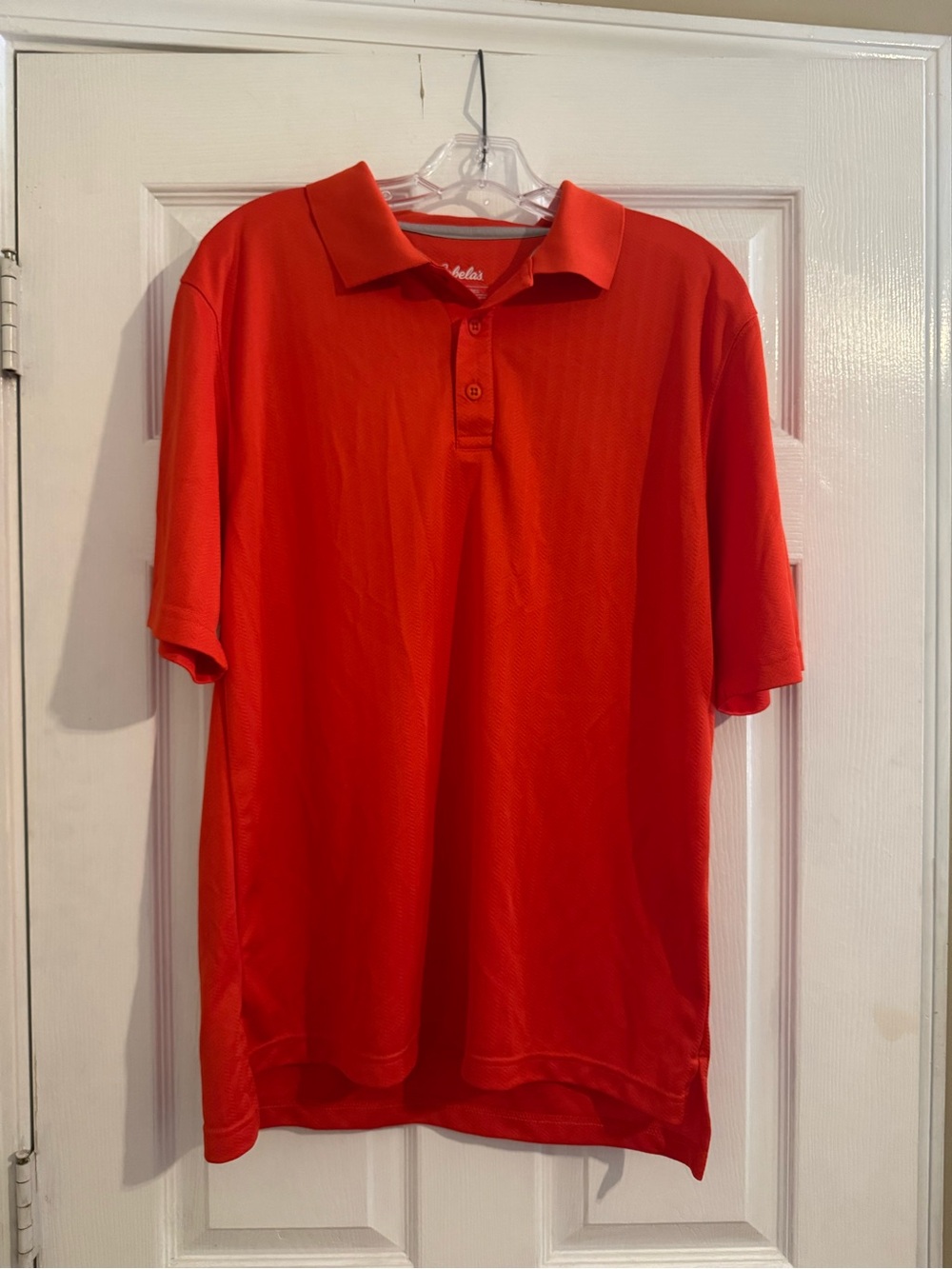 Cabela's Men's Red Short-Sleeve Polo